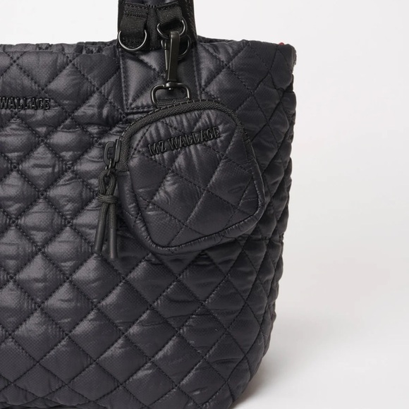 💰SOLD 💰NEW MZ Wallace Medium Metro Link Pouch & Link Cuff Bundle - Picture 3 of 3